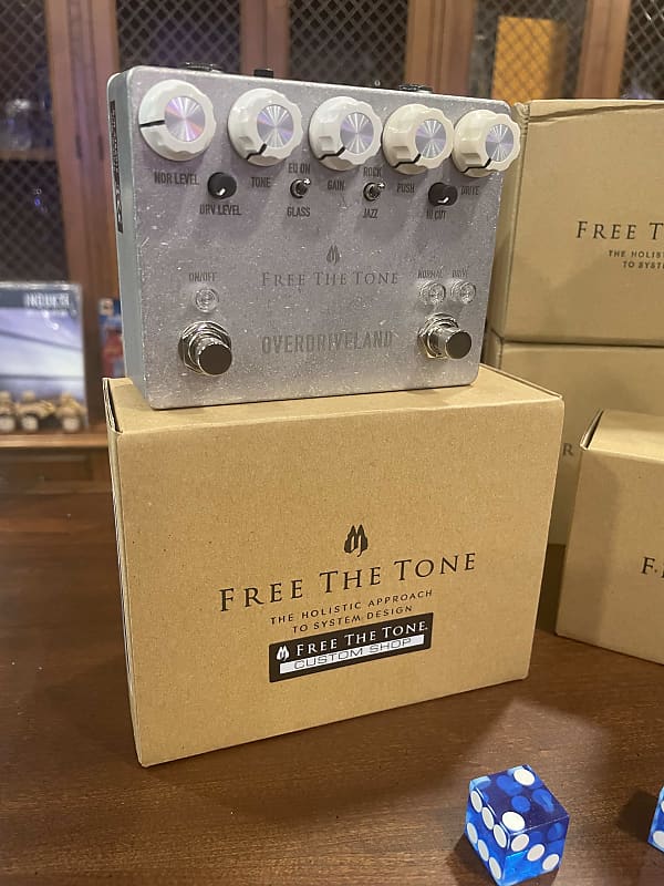 Free The Tone Overdriveland Custom Shop Overdrive Pedal- Dumble Amp- 2023 -  Authorized Dealer