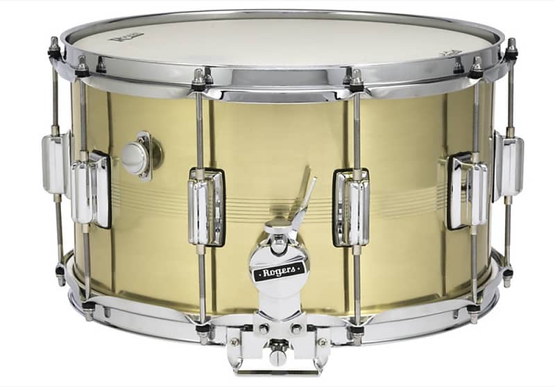 Rogers Dyna-sonic Brass Snare Drum 14x8