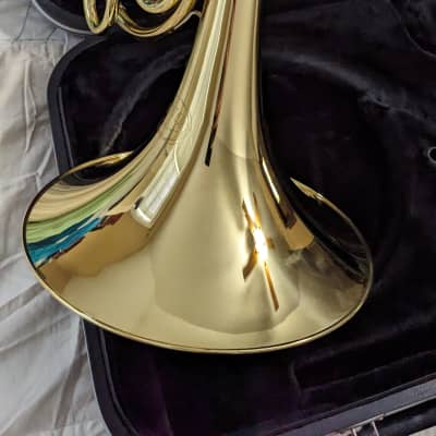 Jupiter JHR700 Standard Single French Horn 2010s - Lacquered Brass image 3