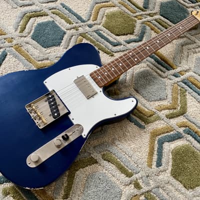 Vintage Inspired Pickups Custom T-style Lake Placid Blue image 2