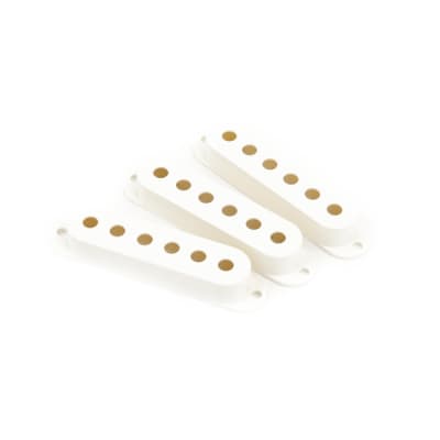 Fender 0056251049 Pickup Covers Set for Stratocaster Guitar, Parchment