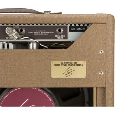 Fender Handwired '62 Princeton Chris Stapleton Edition, Brown image 4