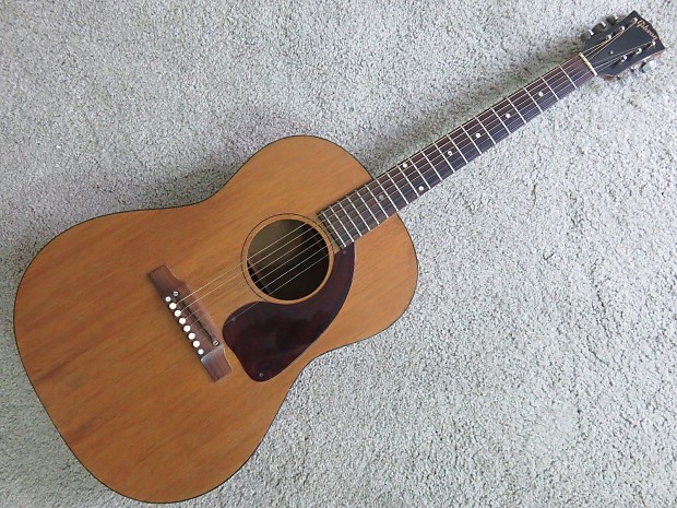 Vintage 1967 Gibson LGO Acoustic Guitar Beautiful Binding Non Orig Tuners LG O