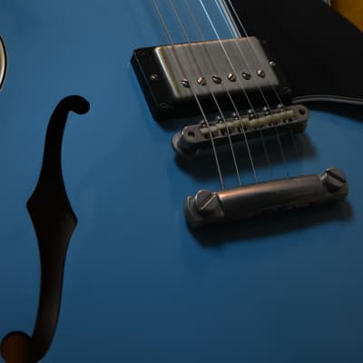 2016 Gibson Memphis Limited 1964 ES-345 Reissue VOS Frost Blue w/OHSC & COA, Mono Varitone, All Original, 7.9lbs image 20