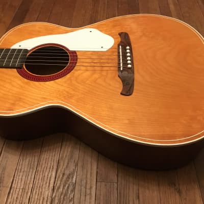 Vintage 1970 Fender F1010 Uni-Bar Acoustic Natural image 4