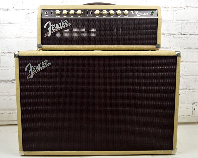 Fender Tone-Master 2-Channel 100-Watt 2x12" Guitar Amp Half Stack 1994 - 2002 image 1