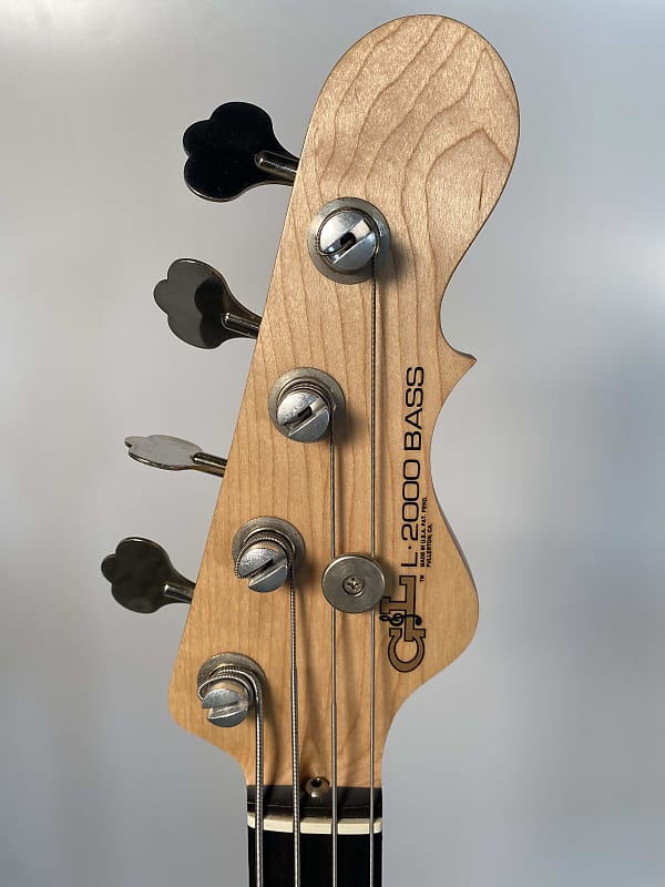 1998 G&L L-2000 Fretless Natural w/ OHSC | Reverb