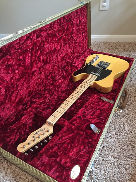 Fender 1952 Telecaster Thin Skin Reissue Mid/Late 2000's Butterscotch Blonde image 1