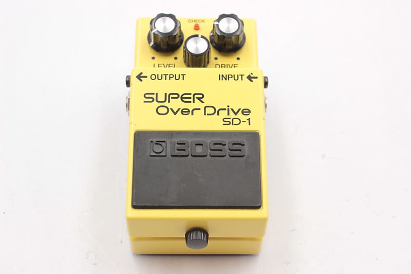 Boss Super OverDrive SD-1 Guitar Effects Distortion Pedal | Reverb