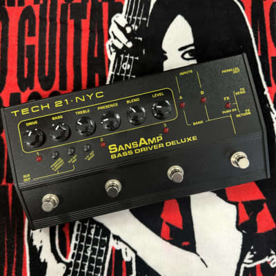 Tech 21 bass driver (off) as a guitar di - Gearspace