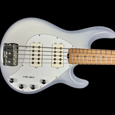 Ernie Ball Music Man StingRay 5 HH Special, Snowy Night / Maple *IN STOCK* image 1