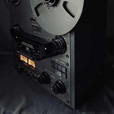 Akai GX-635D Reel-to-Reel Tape Recorder Black w/ Manual image 4
