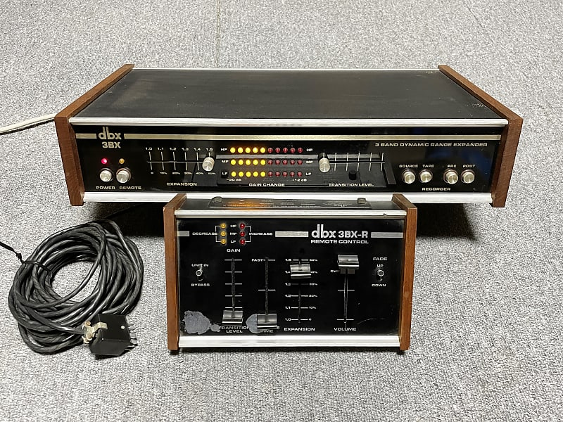 dbx 3BX Dynamic range expander w/3BX-R Remote Control image 1