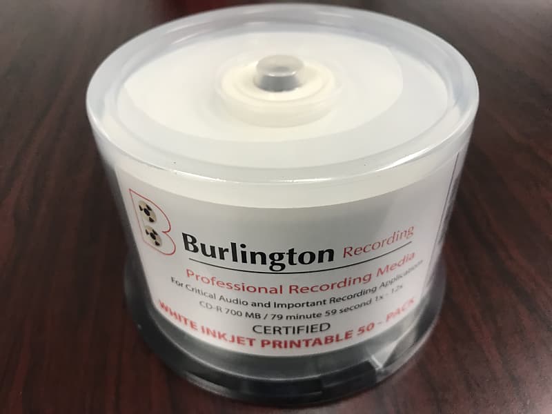 Burlington Recording 1/4 x 3600' Longer Length MASTER Reel To