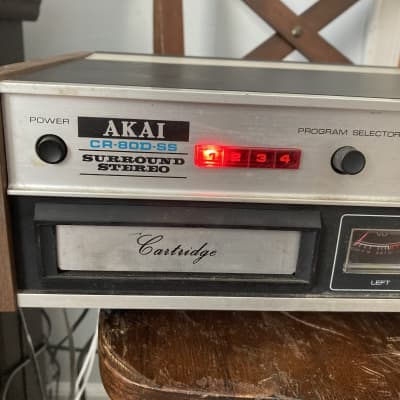 AKAI CR-80D-SS SURROUND STEREO 8 TRACK CARTRIDGE TAPE DECK PLAYER/RECORDER image 10