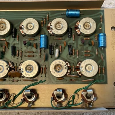 1974 Peavey Standard PA Mixer Amp Faceplate For Parts / Repair Switchcraft Jacks + CTS Pots Vintage Electronics image 12