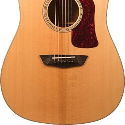 Washburn HD100SWK Heritage Series All Solid Wood Dreadnought 6-String Acoustic Guitar w/Hard Case image 3