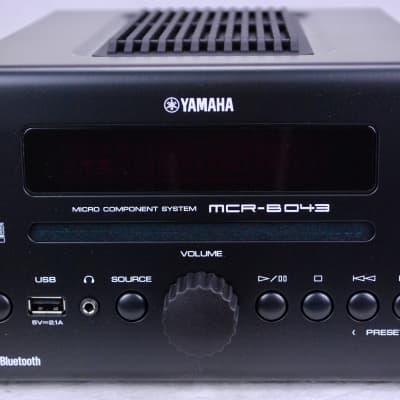 Yamaha MCR-B043 Micro Component System - Black Customer Return (O