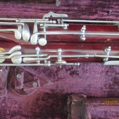 Conn brand Wood Bassoon with case. with case image 4