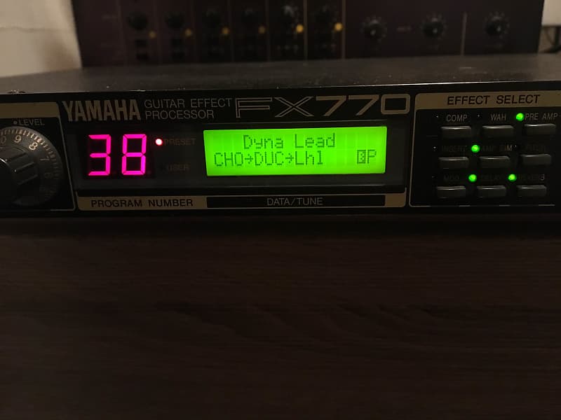 【中古】YAMAHA FX770 GUITAR EFFECT PROCESSOR Yamaha FX770 Demo: Pretty much the entire thing. IN STEREO
