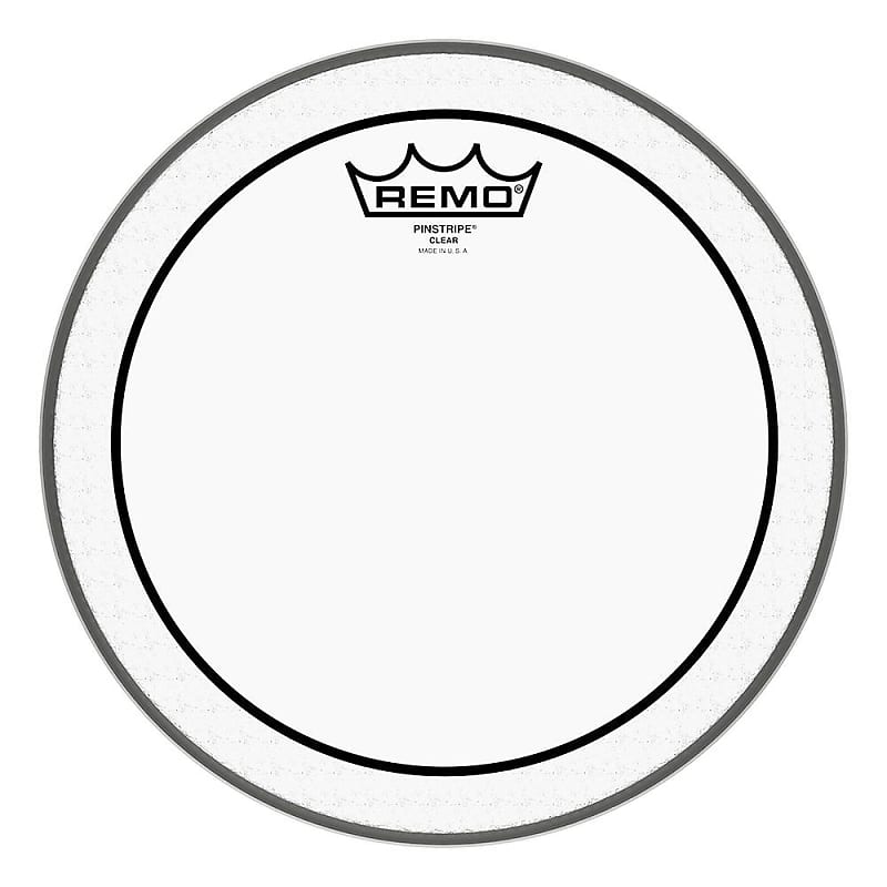REMO PS031000 Pinstripe Clear Drumhead, 10" image 1