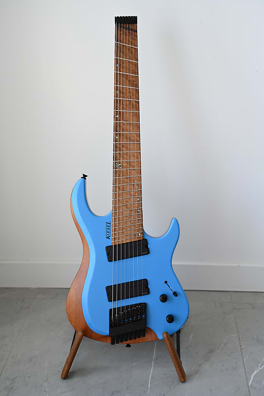 Kiesel Osiris 8 ヘッドレス 8弦ギター Kiesel OM8 Osiris Multiscale Walnut Top 8 String Electric