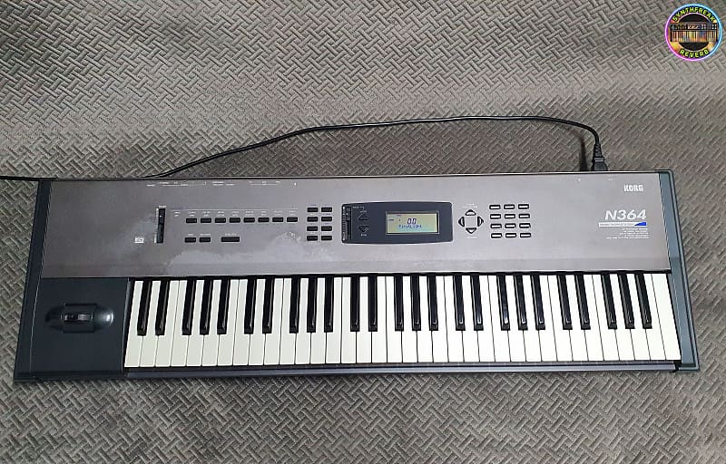 KORG シンセサイザー MUSIC WARKSTATION N264 音出し確認 - 楽器、器材