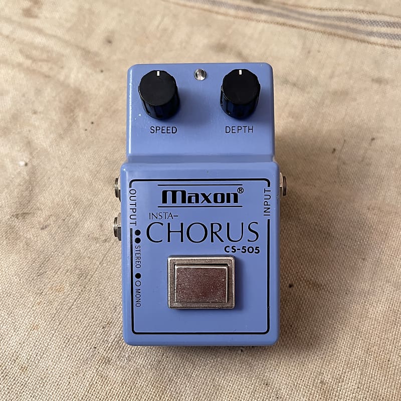 Maxon CS-505 Insta Chorus 1981 Lavender | Reverb UK