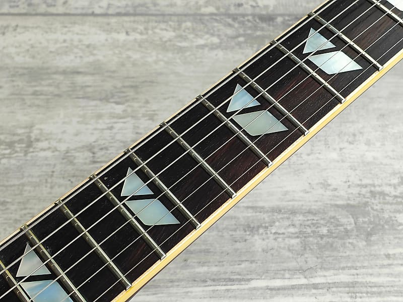 1997 Burny Japan LS-135 Single Cutaway (Flamed Brown