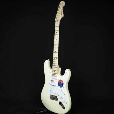 Fender Eric Clapton Stratocaster Maple Fingerboard Olympic White (US22016693) image 8