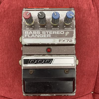 DOD FX72 Bass Stereo Flanger | Reverb