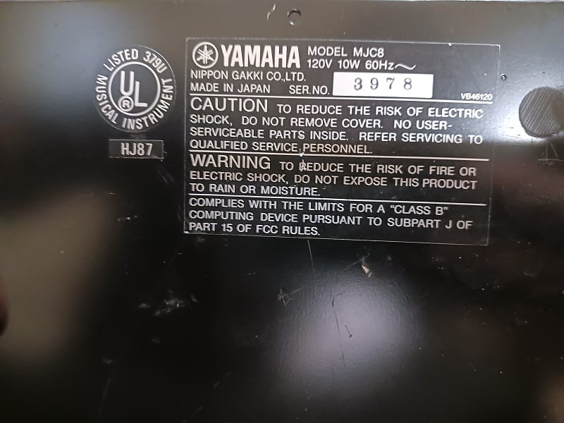 Yamaha MJC8 1980s image 1