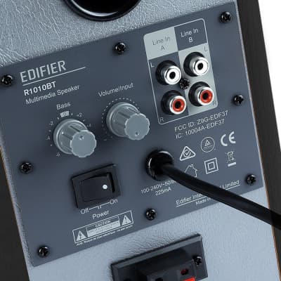 Edifier R1010BT - Powered Bookshelf Speakers - Studio Monitor Speaker - Black image 5