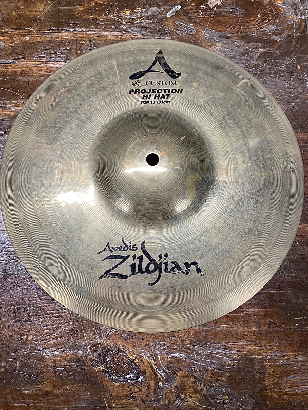 Zildjian 13” A Custom Projection Hi Hat Top | Reverb