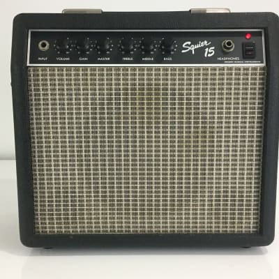 Vintage Fender Japan Squier 15 Portable Blues Amp Amplifier