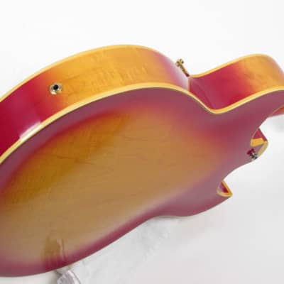 Gibson Barney Kessel Custom 1968 Sunburst ~ Hang Tags! ~ Flamed Maple ~ Original Case image 17