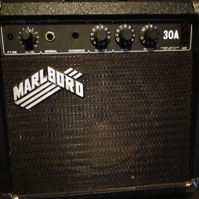 Marlboro 30A Black 1x8 Guitar Combo Amp Made In USA image 1