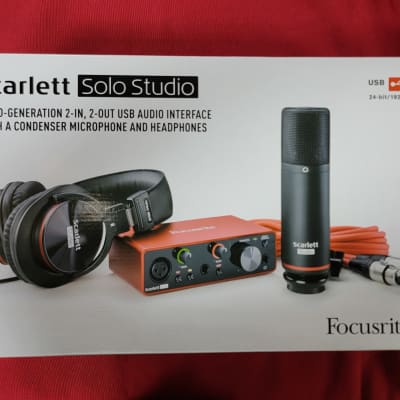Scarlett Solo Studio Pack SV : Carte Son Focusrite - Univers Sons