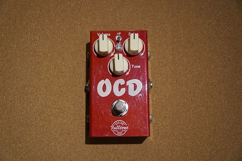 Fulltone Limited Edition OCD V2 2018 - Candy Apple Red