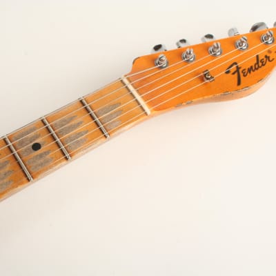 Fender Custom Shop Limited Edition '70s Tele Custom Heavy Relic Aged Black CZ568243 image 4