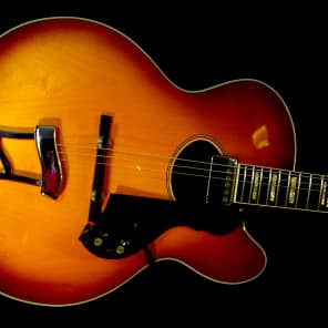 Hagstrom JIMMY D'AQUISTO  1978 Amber Sunburst. EXTREMELY RARE. D'Angelico Trained Builder. BEAUTIFUL image 6