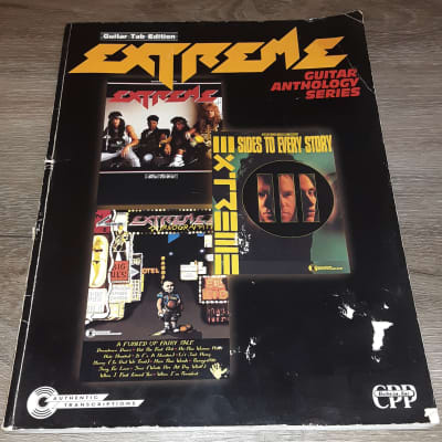 EXTREME - SELF-TITLED 1ST ALBUM AX TRAX - GUITAR TABLATURE - TAB BOOK -  SONGBOOK - Nuno Bettencourt