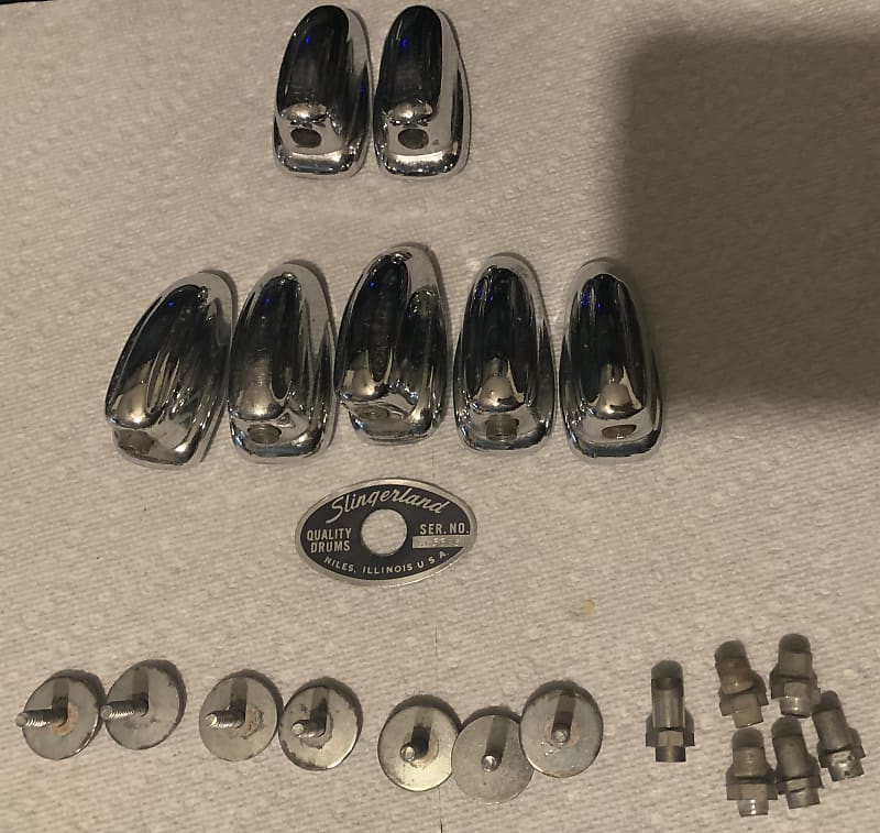 Vintage Slingerland Drum Parts 1960s Reverb