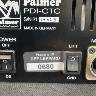 Palmer, Def Leppard's PDI-CTC TUBE DIRECT BOX (DL #5016) - 2010s Black image 2