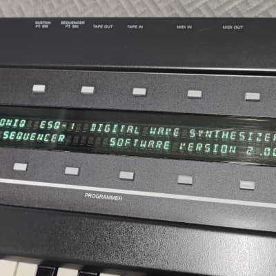 Ensoniq ESQ-1 Wave Synthesizer ✅ Catrige+SQX20 Expander Catrige+ Hardcase + New Battery✅RARE from ´80s✅ Professional Synthesizer✅ Cleaned & Full Checked ✅ image 9