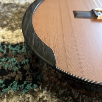 Kim Lissarrague 2022 Lattice Braced Cedar (with video!) Concert Guitar 2022 image 3