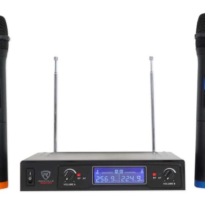 Rockville Handheld Battery Powered UHF Wireless Microphone