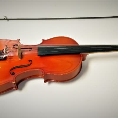 Glaesel 3/4 Size Student Violin VI401E3 Stradivarius Copy Case/Bow Ready To Play image 3