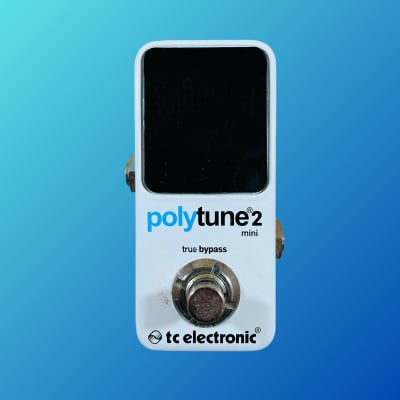 TC Electronic Polytune 2 Mini Poly-Chromatic Tuner Pedal