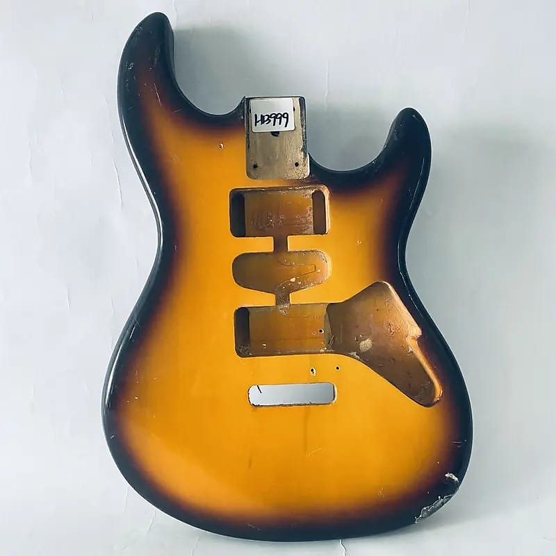 HSH Basswood Tobacco Burst Strat Stratocaster Style Guitar | Reverb UK